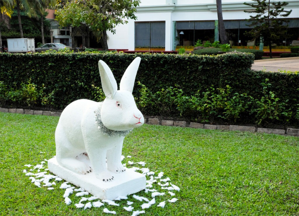 Ostern Gartendekoration